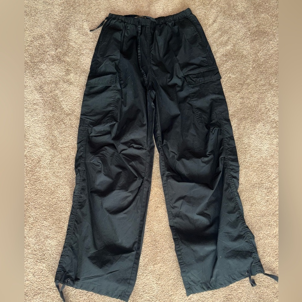 Wild Fable Black Cargo Pants Relaxed Fit